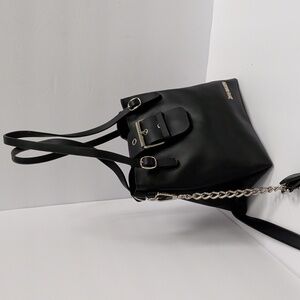 Steve Madden Black Boxy Bag
